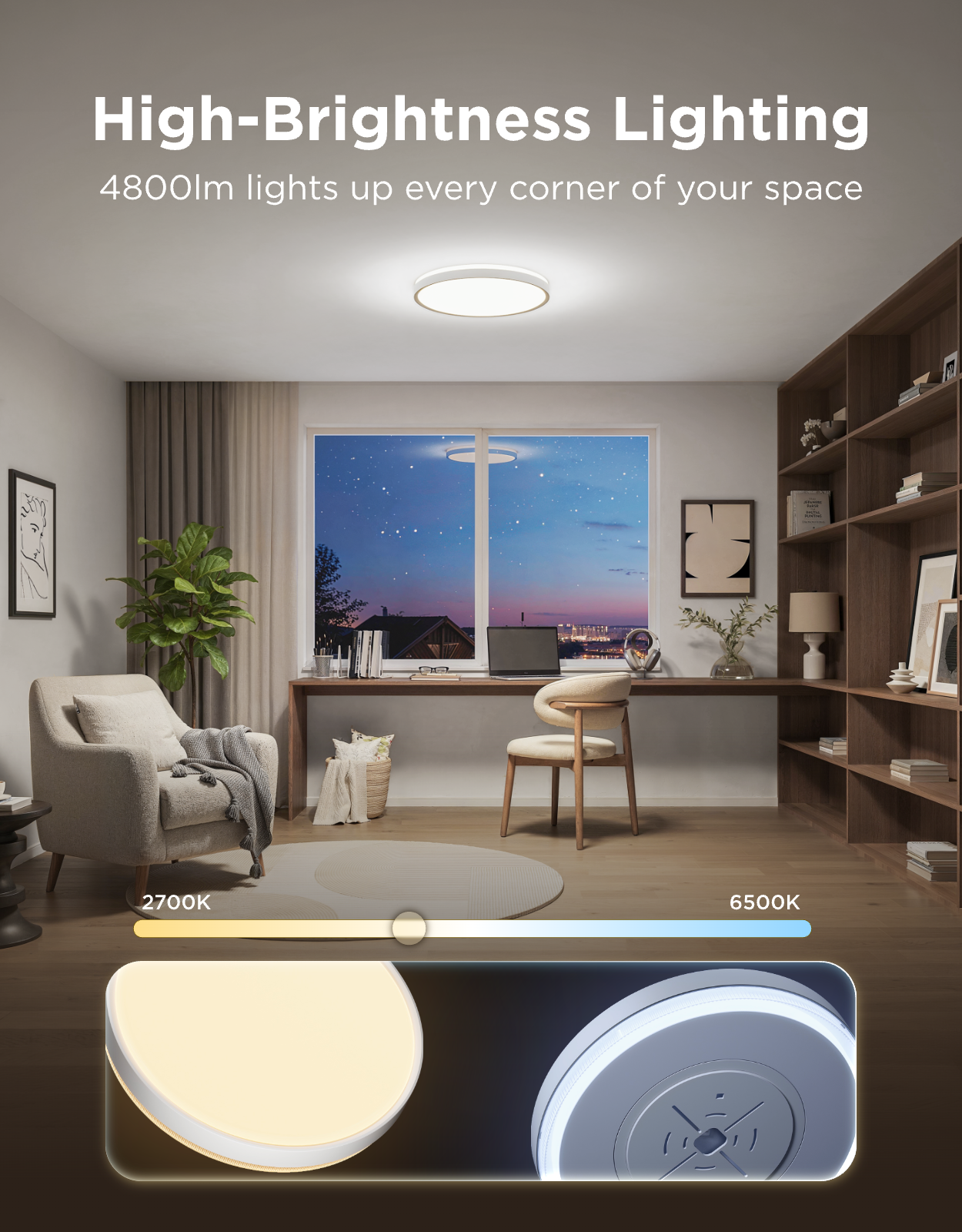 【Business Only】Govee 18-Inch Ceiling Light Pro