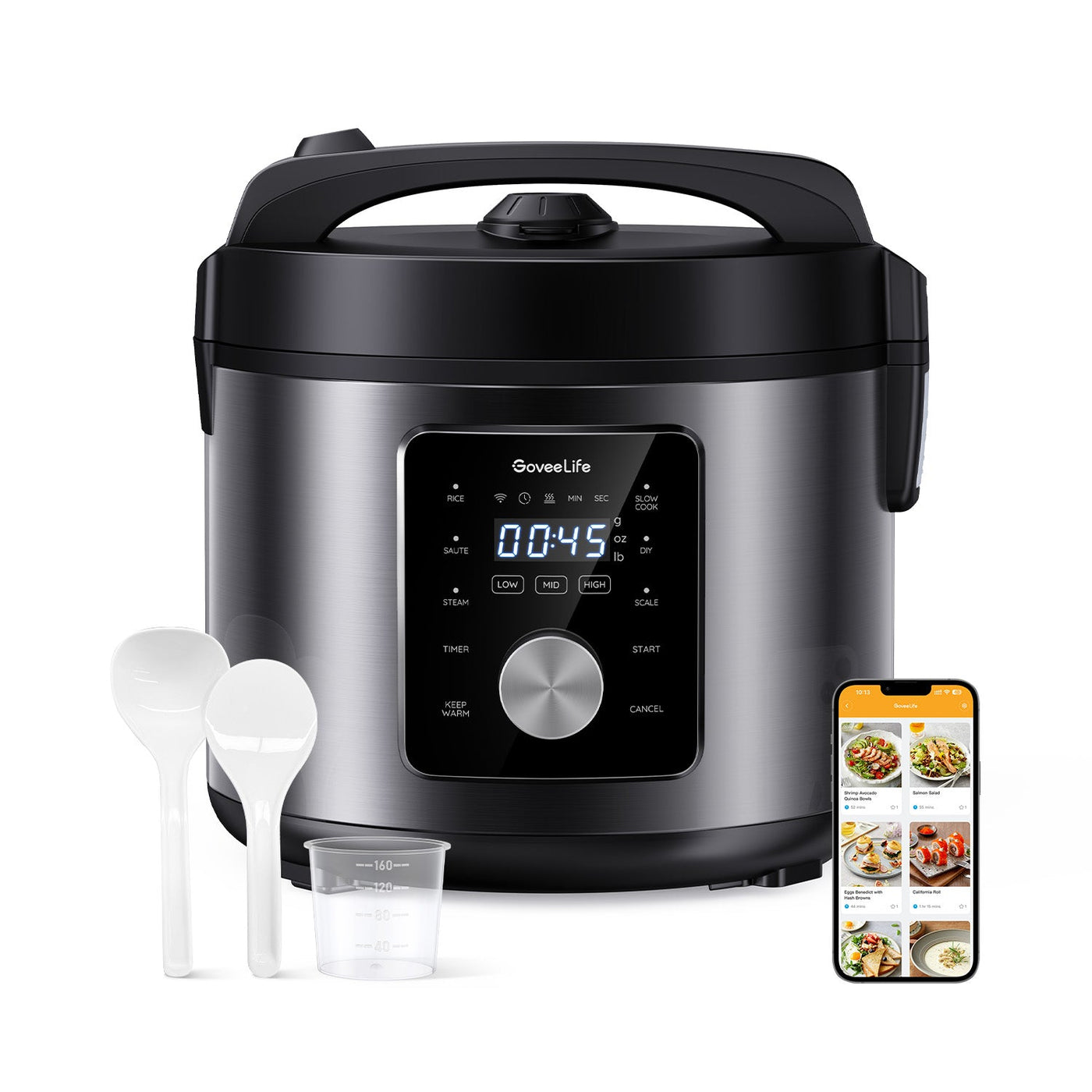 Refurbished GoveeLife Smart Rice Cooker Pro