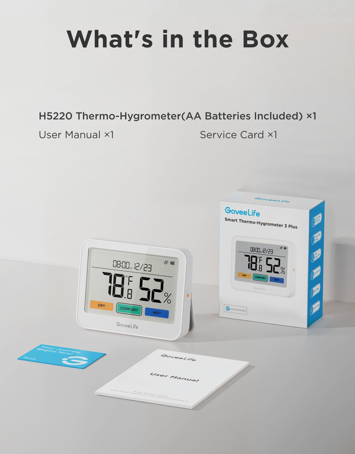 GoveeLife Smart Thermo-Hygrometer