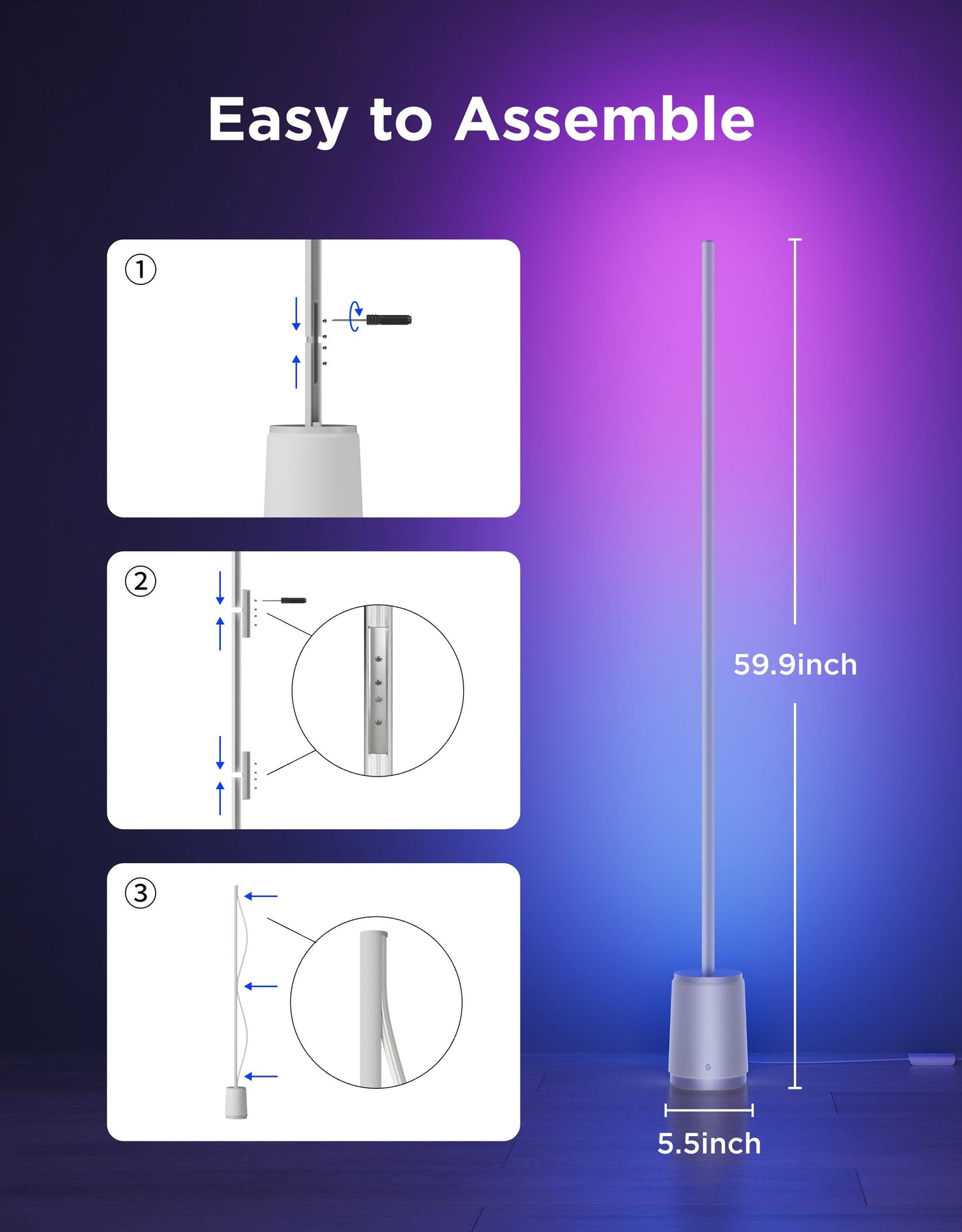 Govee Floor Lamp 3 Lite