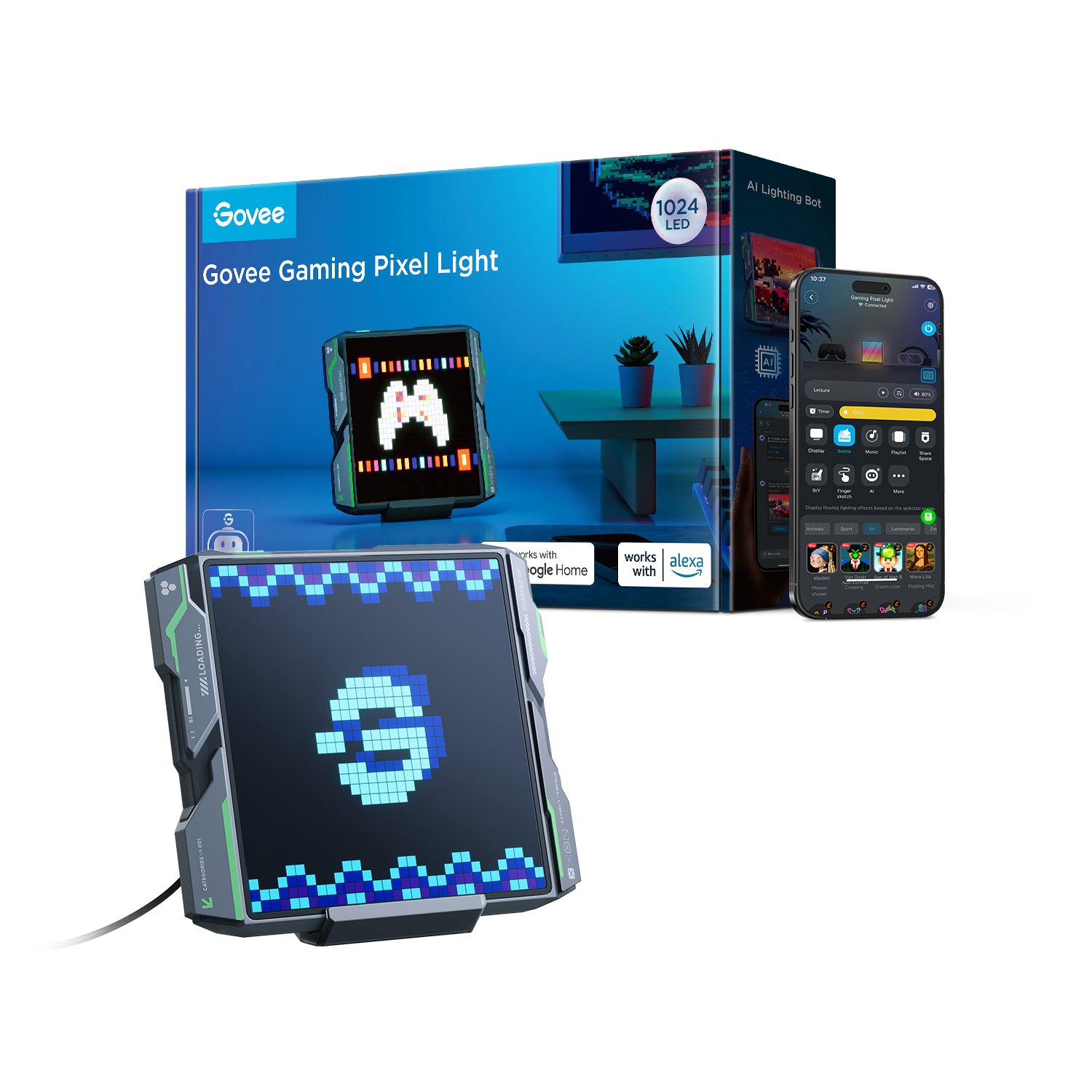 Refurbished Govee Gaming Pixel Light