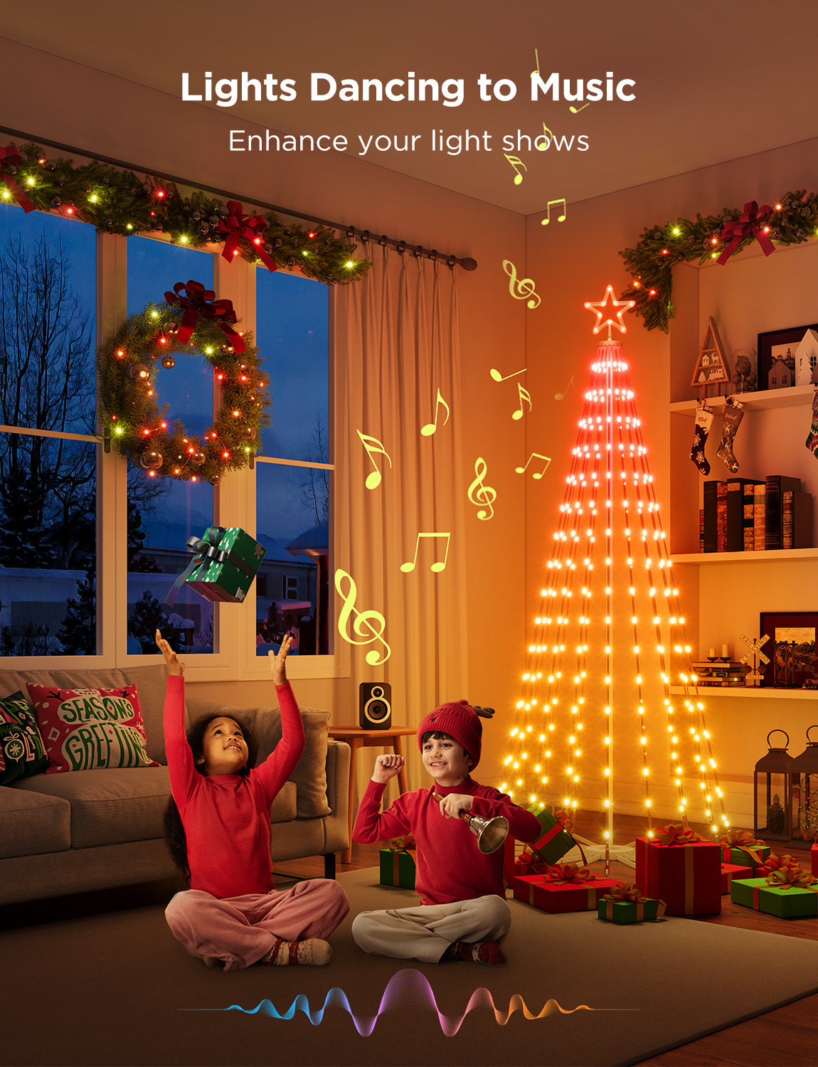 【Business Only】Govee Cone Tree Lights