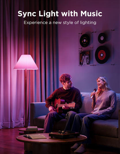 Refurbished Govee E26 Smart LED Colored Light Bulbs