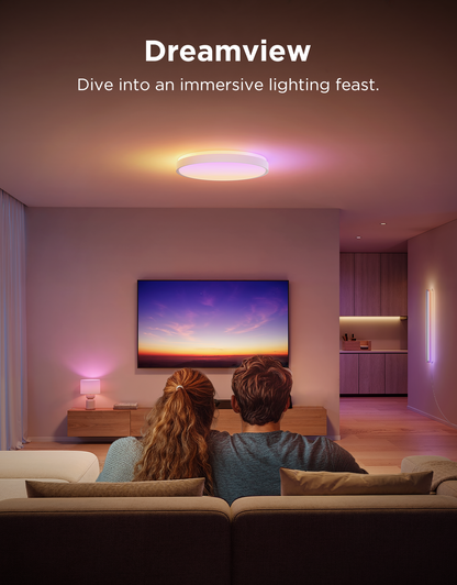 Refurbished Govee 15-Inch RGBICWW Smart Ceiling Light Pro