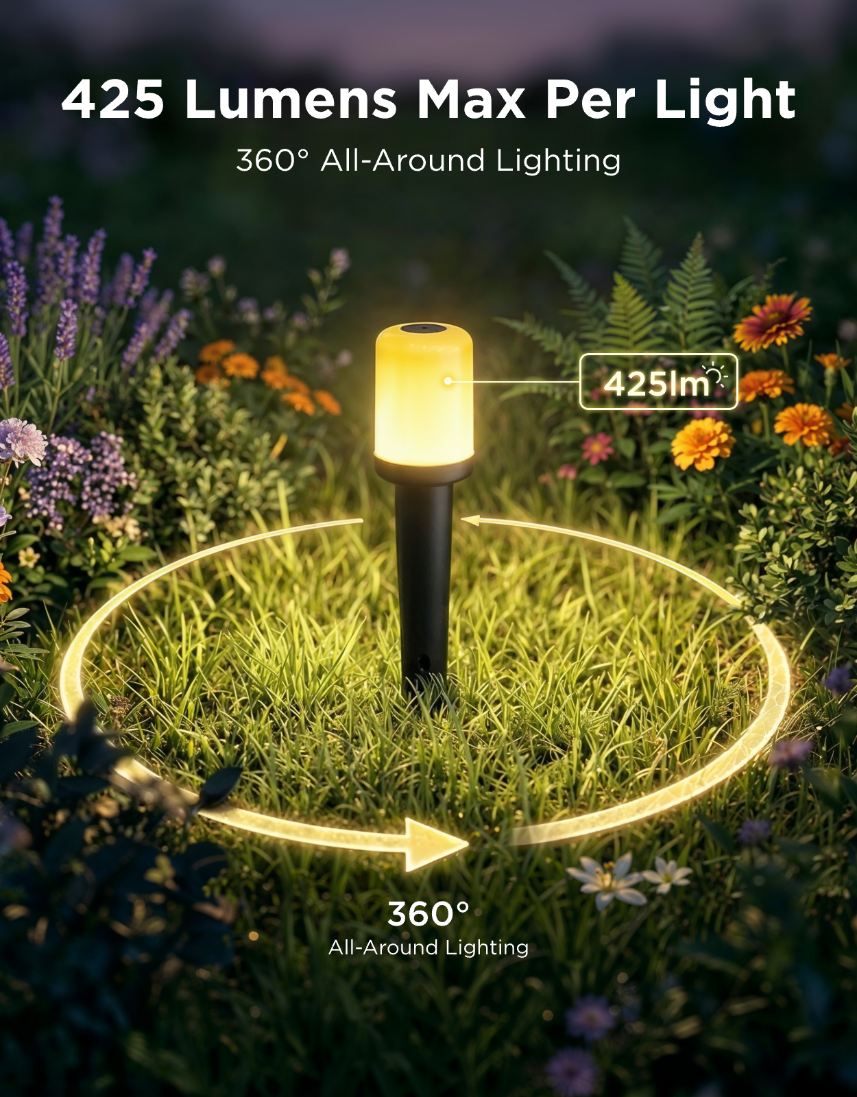 【Business Only】Govee Outdoor Cylinder Pathway Lights