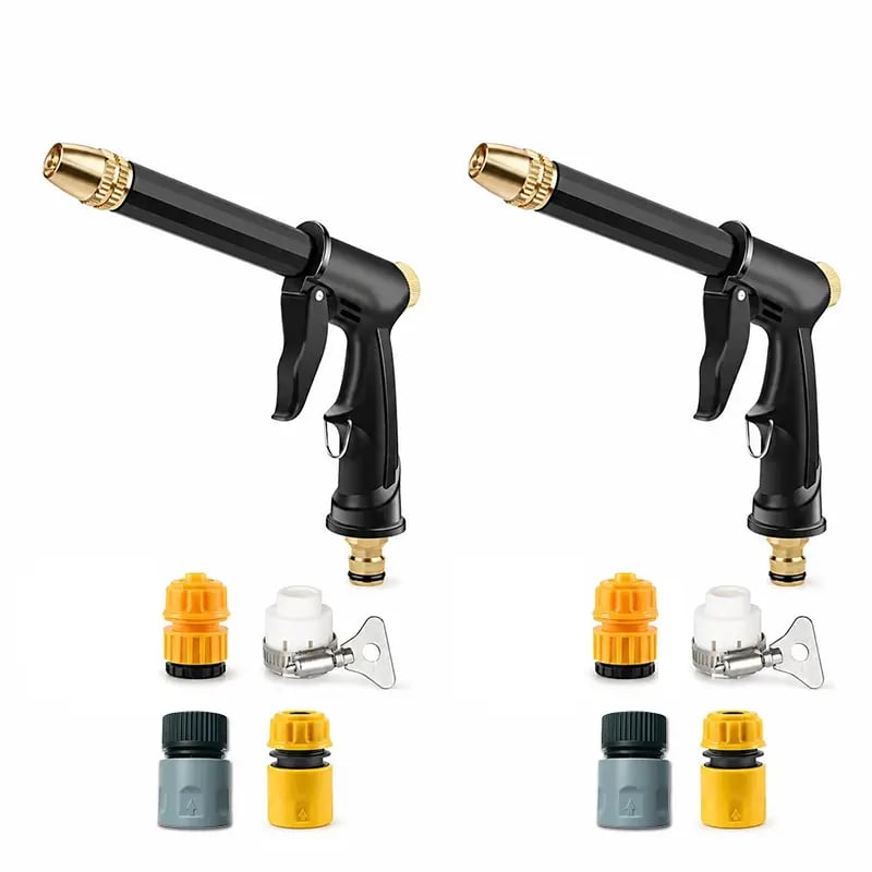 Portable High Pressure Water Sprayer, Adjustable Garden Hose Nozzle Sprayer, Car Washing & Maintenance Tool