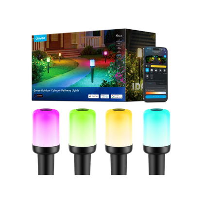 【Business Only】Govee Outdoor Cylinder Pathway Lights