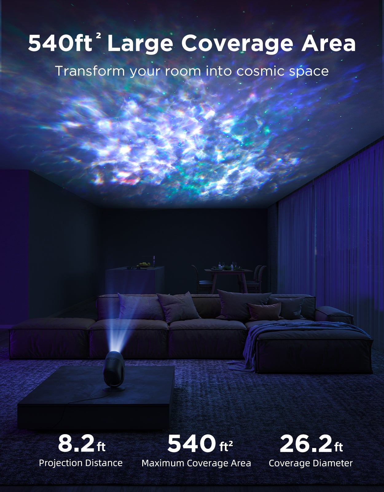 【Business Only】Govee Star Light Projector with Nebula Effect