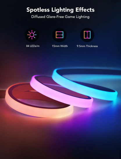 【Business Only】Govee RGBIC LED Neon Rope Lights for Desks