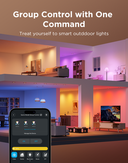Refurbished Govee E26 Smart LED Colored Light Bulbs