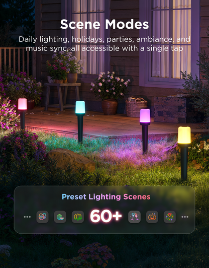 【Business Only】Govee Outdoor Cylinder Pathway Lights