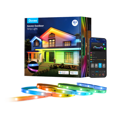 Govee Wi-Fi RGBIC Outdoor Strip Lights