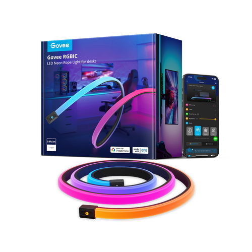【Business Only】Govee RGBIC LED Neon Rope Lights for Desks
