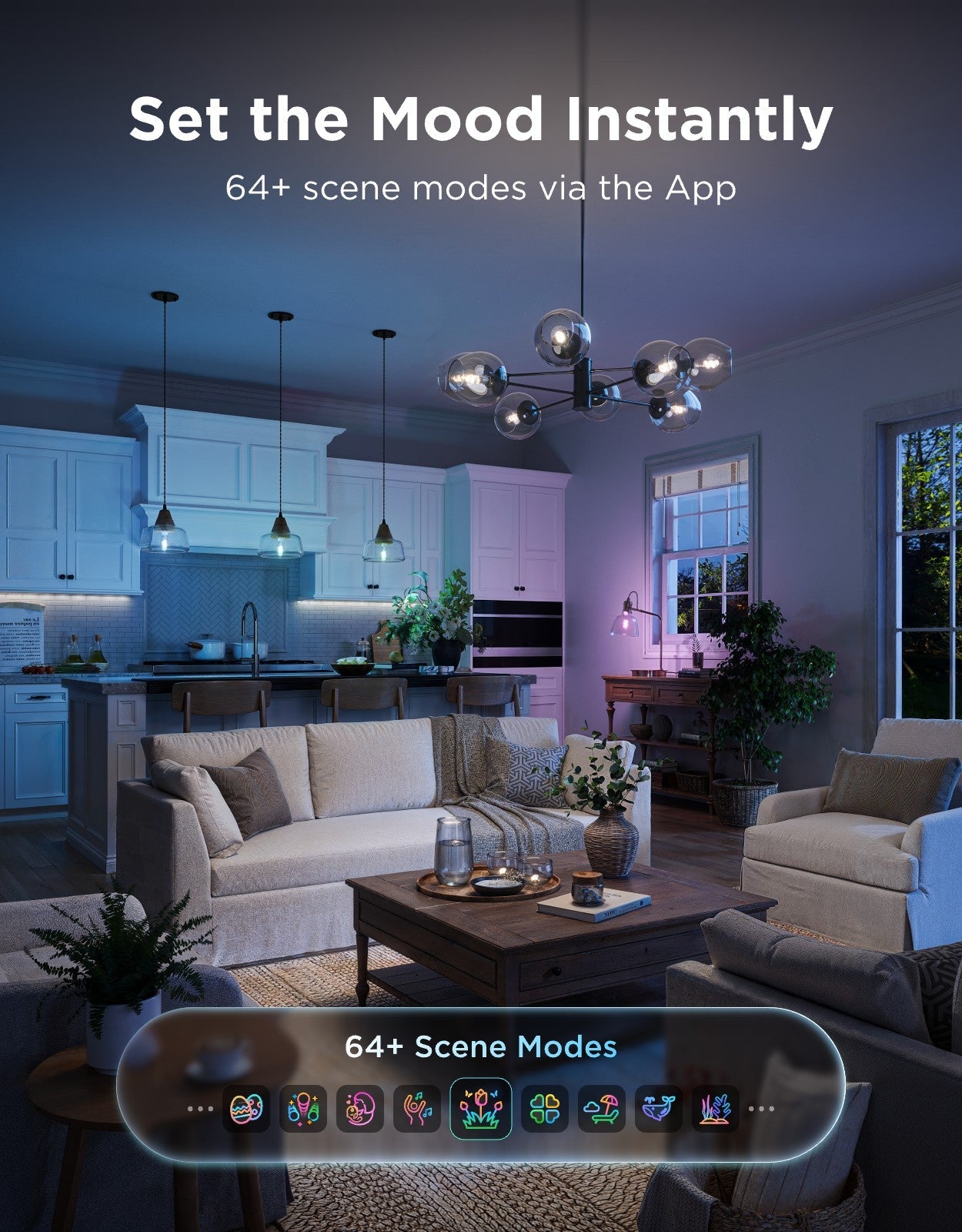 Govee ST19 Smart Edison Light Bulb E26 500lm