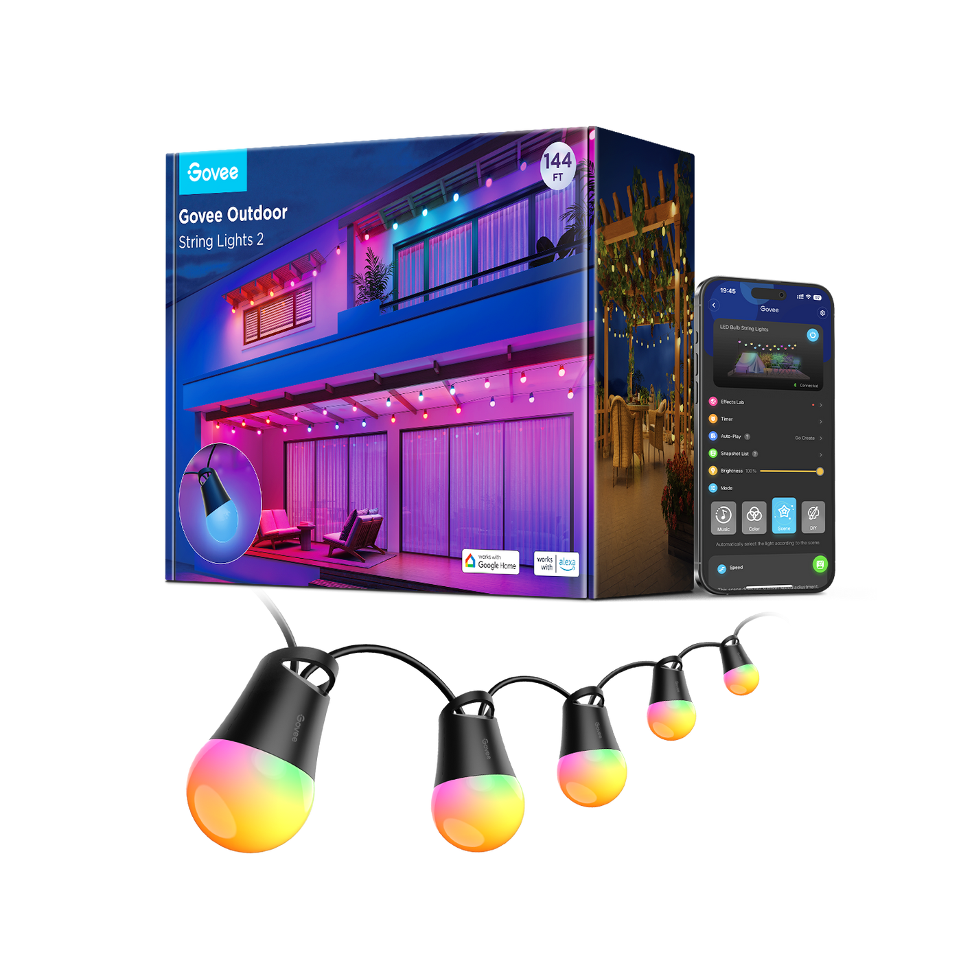 【Business Only】Govee Outdoor String Lights 2