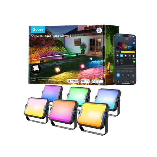 Refurbished Govee Outdoor Flood Lights 2