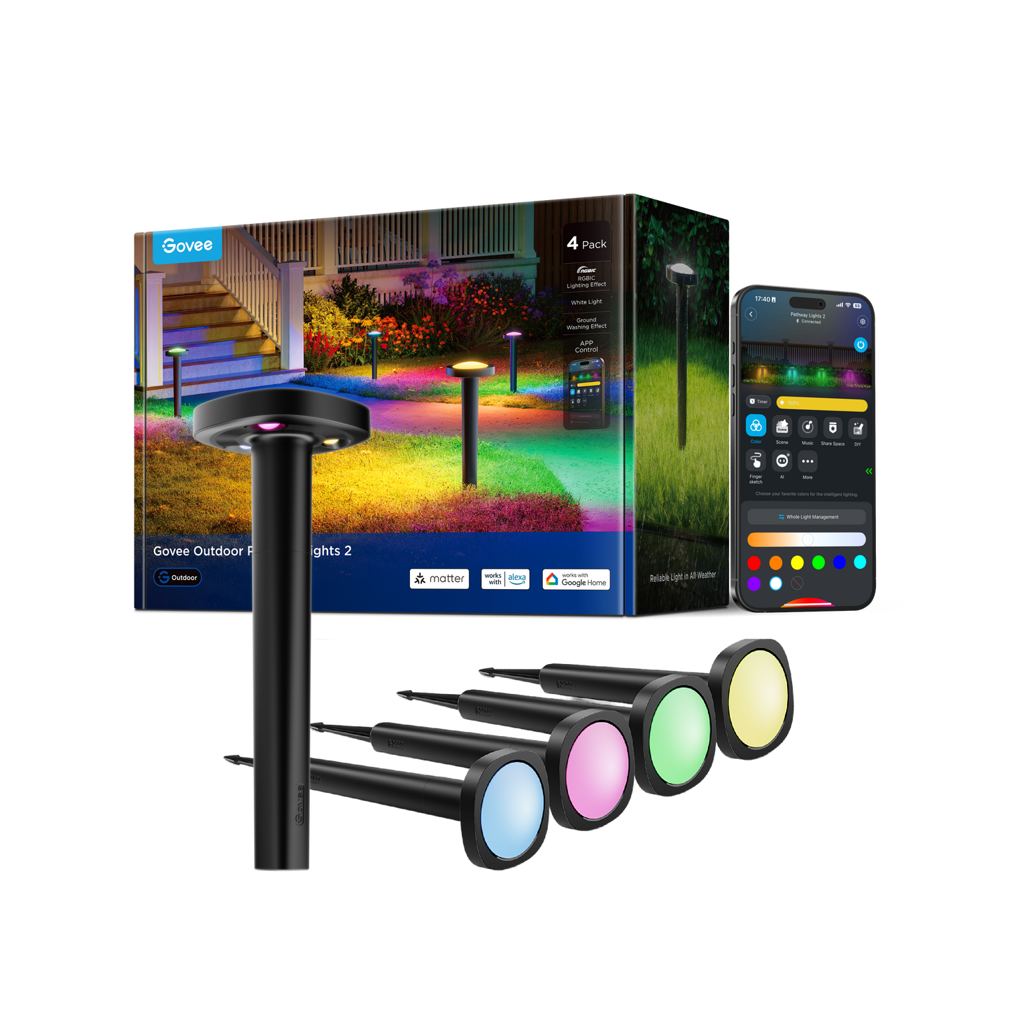 【Business Only】Govee Outdoor Pathway Lights 2