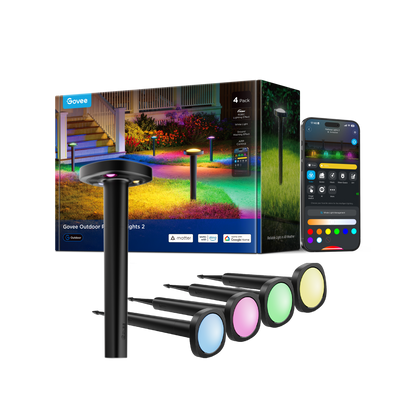Refurbished Govee Outdoor Pathway Lights 2