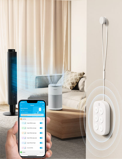 Refurbished GoveeLife Wireless Mini Smart 6 Button Sensor, Group Control Devices