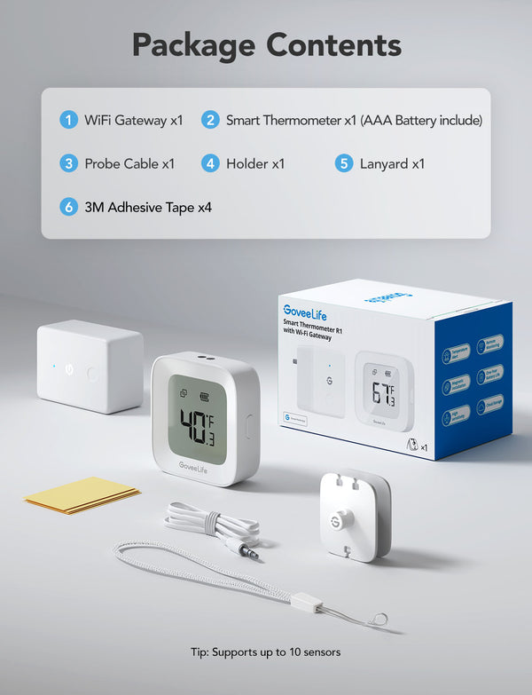 Refurbished GoveeLife Smart Thermometer R1