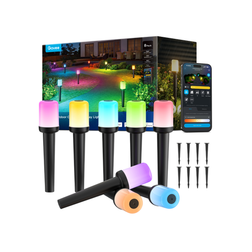 Govee Outdoor Cylinder Pathway Lights