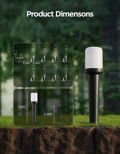 【Business Only】Govee Outdoor Cylinder Pathway Lights