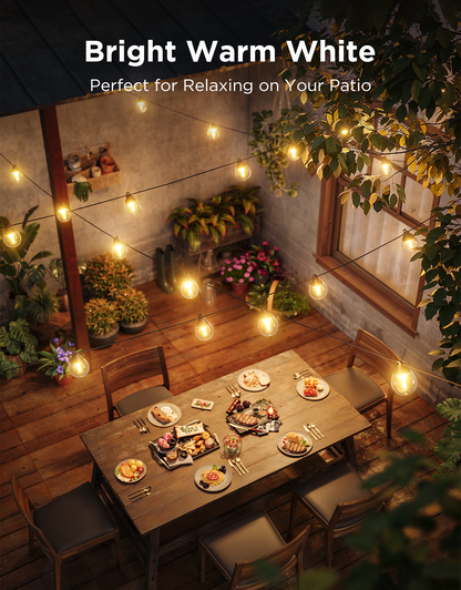 【Business Only】Govee Outdoor Clear Bulb String Lights