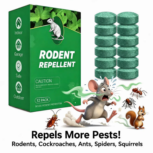 🌿 Natural Peppermint Rodent Repellent Balls (12-Pack) – Keep Rats & Mice Away 🐭🚫
