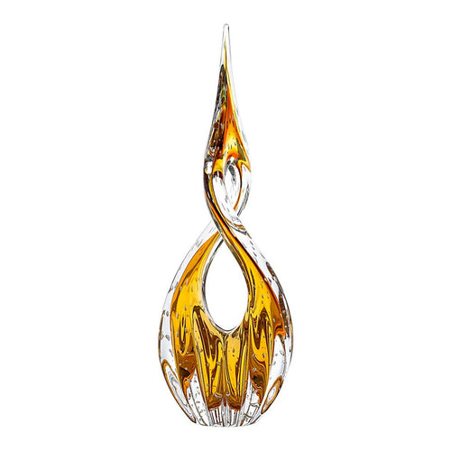 Eight Murano Crystal Sculpture – Amber