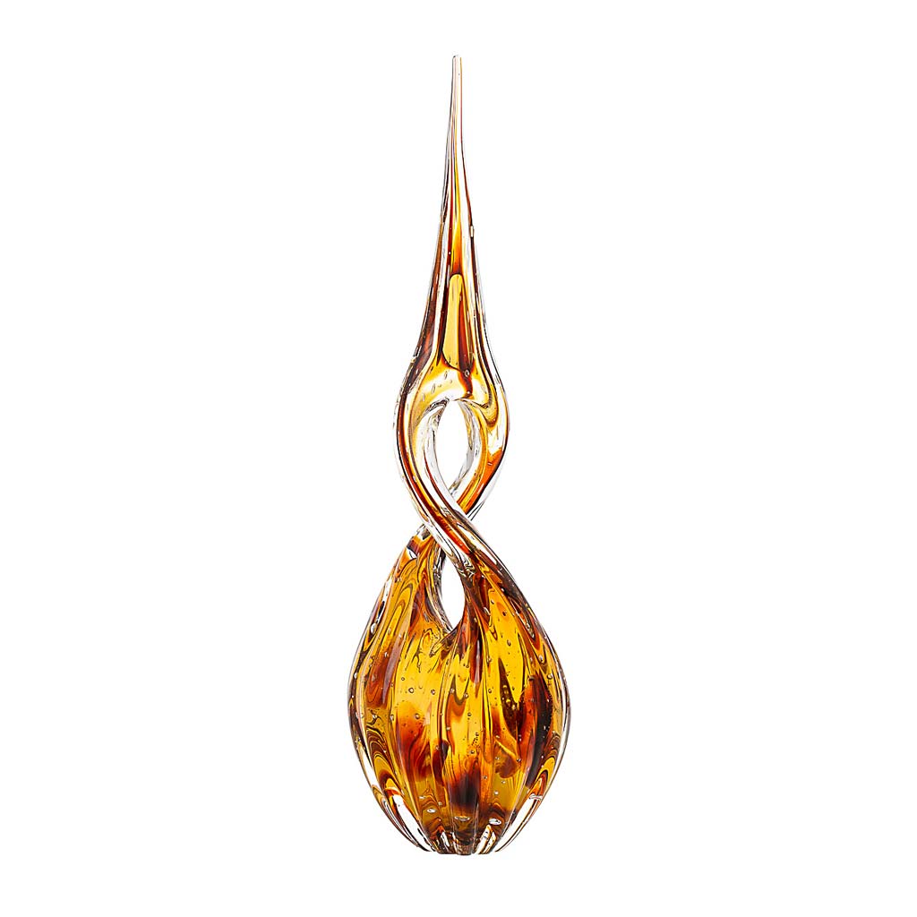 Eight Murano Crystal Sculpture – Leopard