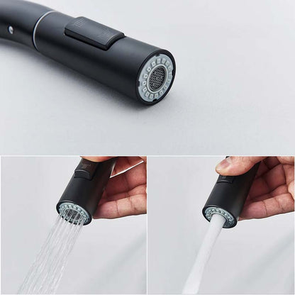 Gourmet Kitchen Faucet – Slim Black Fosco