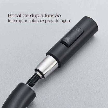 Gourmet Kitchen Faucet – Slim Black Fosco