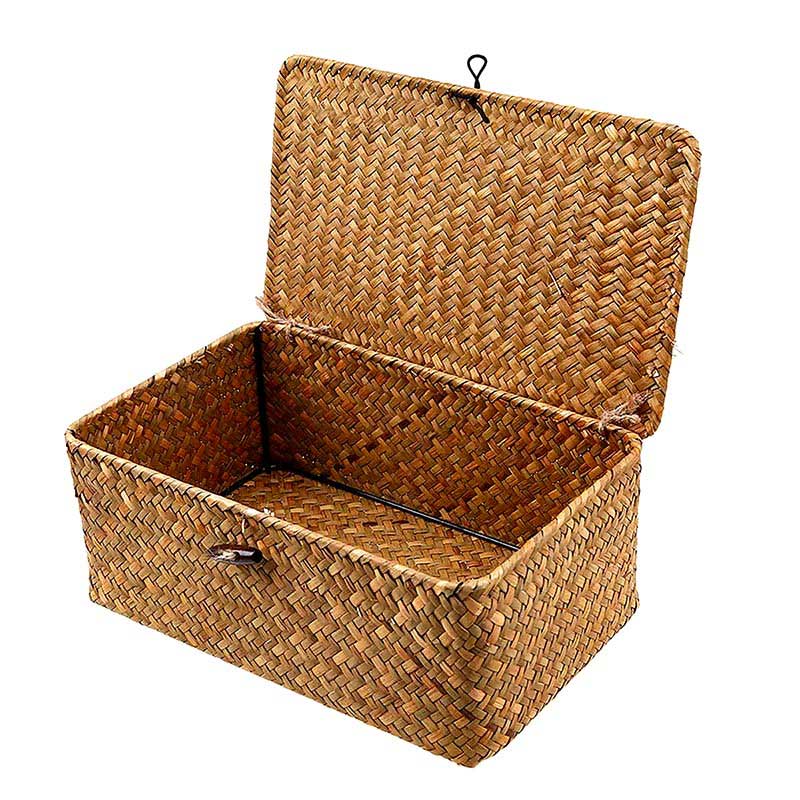 Rectangular Woven Storage Basket