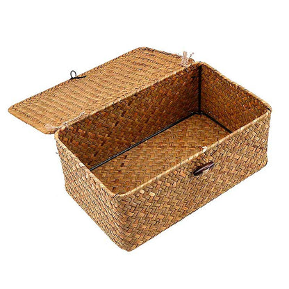 Rectangular Woven Storage Basket