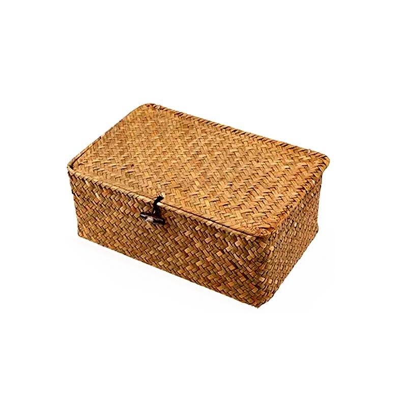 Rectangular Woven Storage Basket