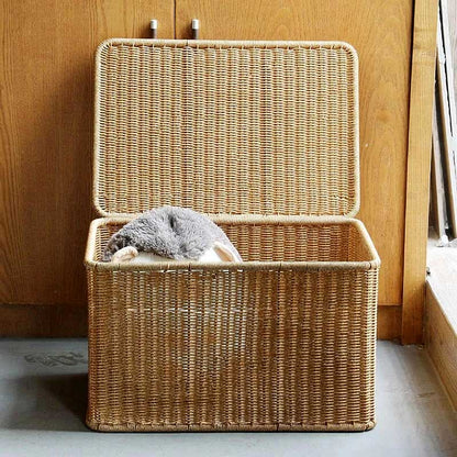 Panier Lidded Storage Basket