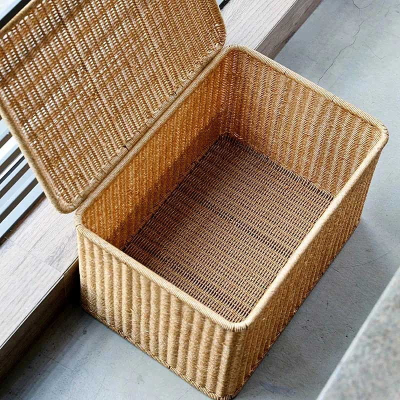 Panier Lidded Storage Basket