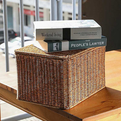 Panier Lidded Storage Basket