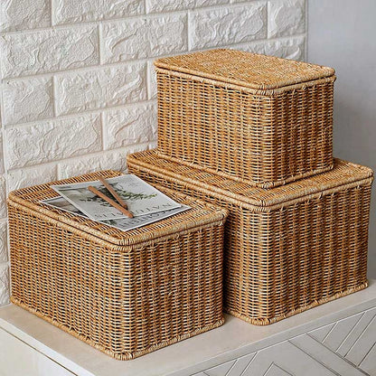 Panier Lidded Storage Basket