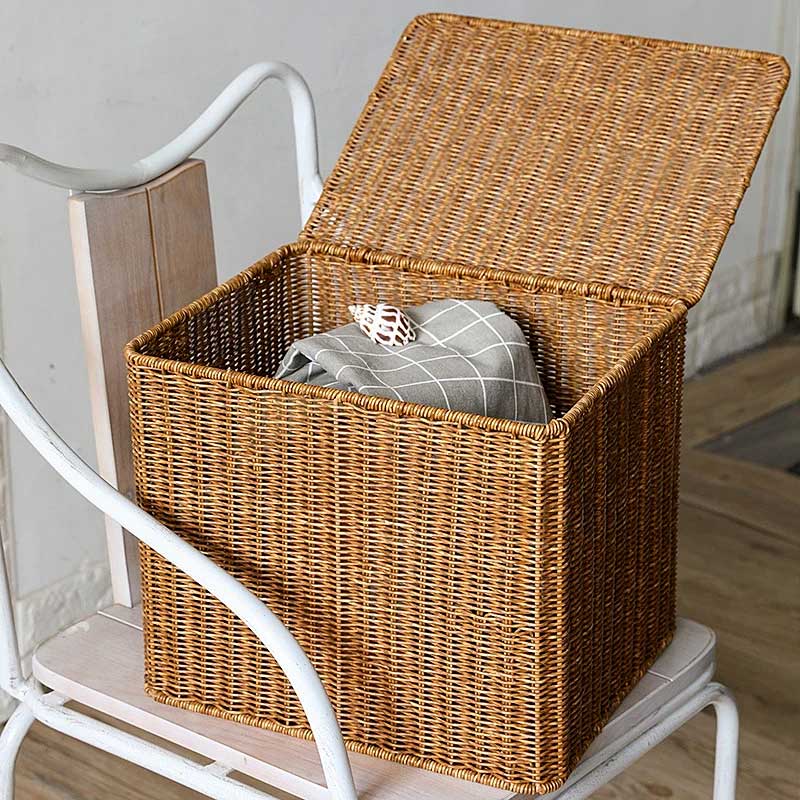 Panier Lidded Storage Basket