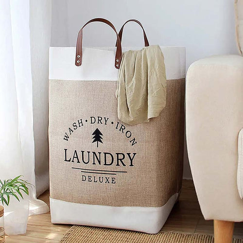 Deluxe Foldable Laundry Hamper