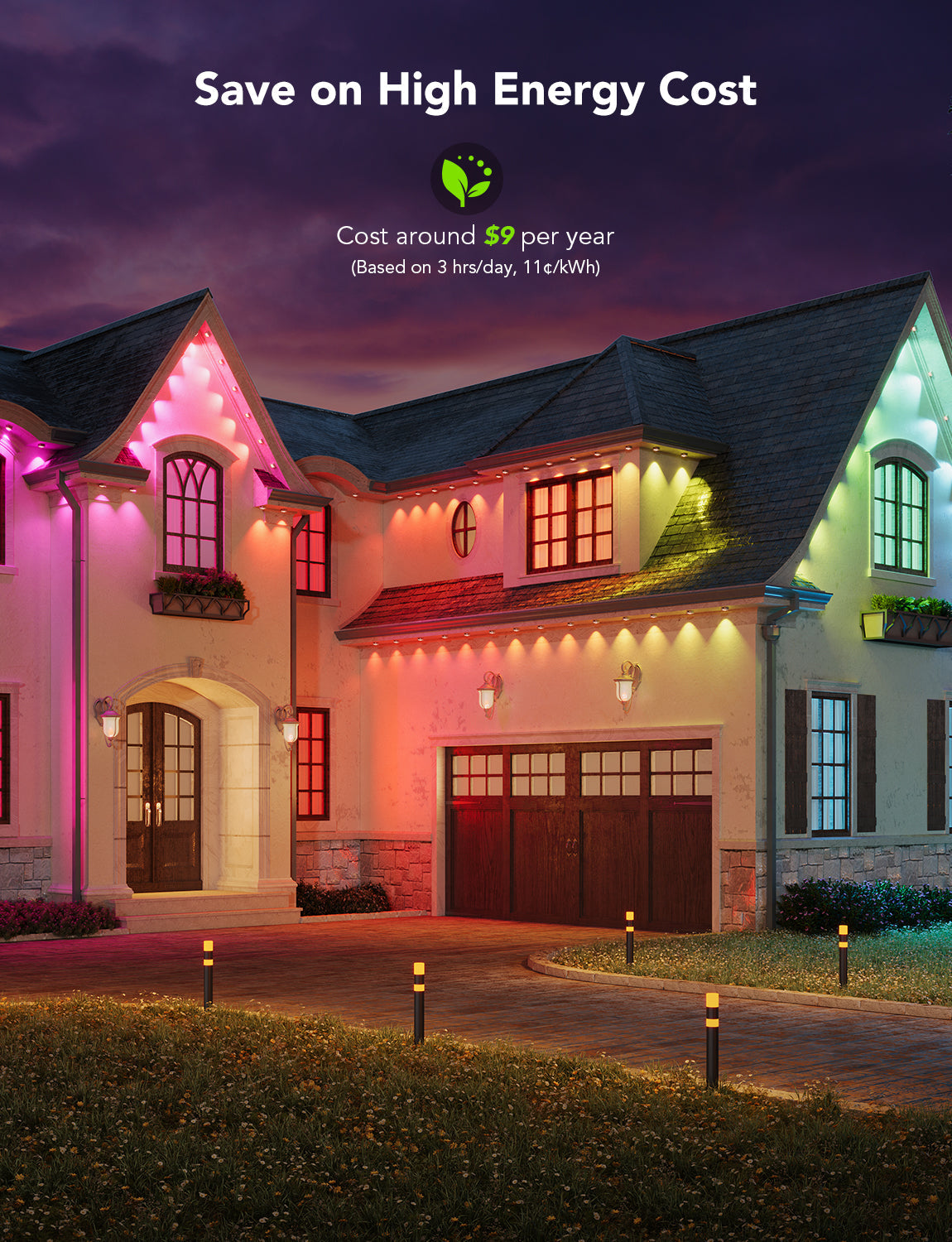 Refurbished Govee RGBIC LED Permanent Outdoor Lights