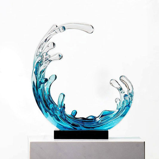 Big Wave Decorative Sculpture