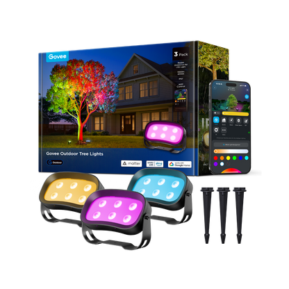 Refurbished Govee Outdoor Tree Lights