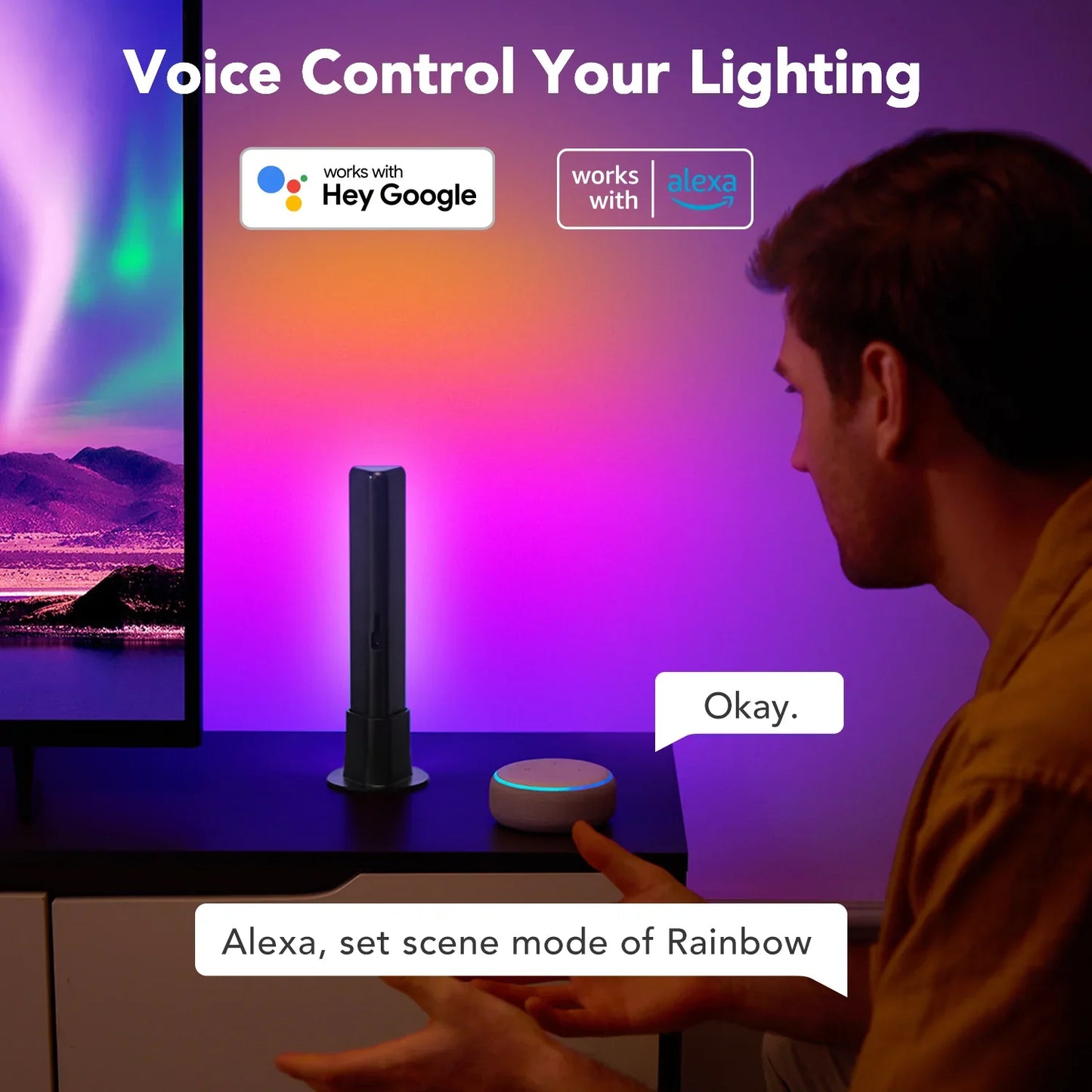 【Business Only】Govee RGBICWW WiFi + Bluetooth Flow Plus Light Bars