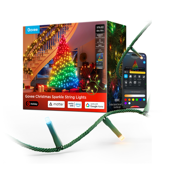 Govee Christmas Sparkle String Lights