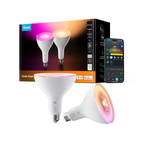 Govee PAR38 Smart Outdoor Bulb E26 1300lm