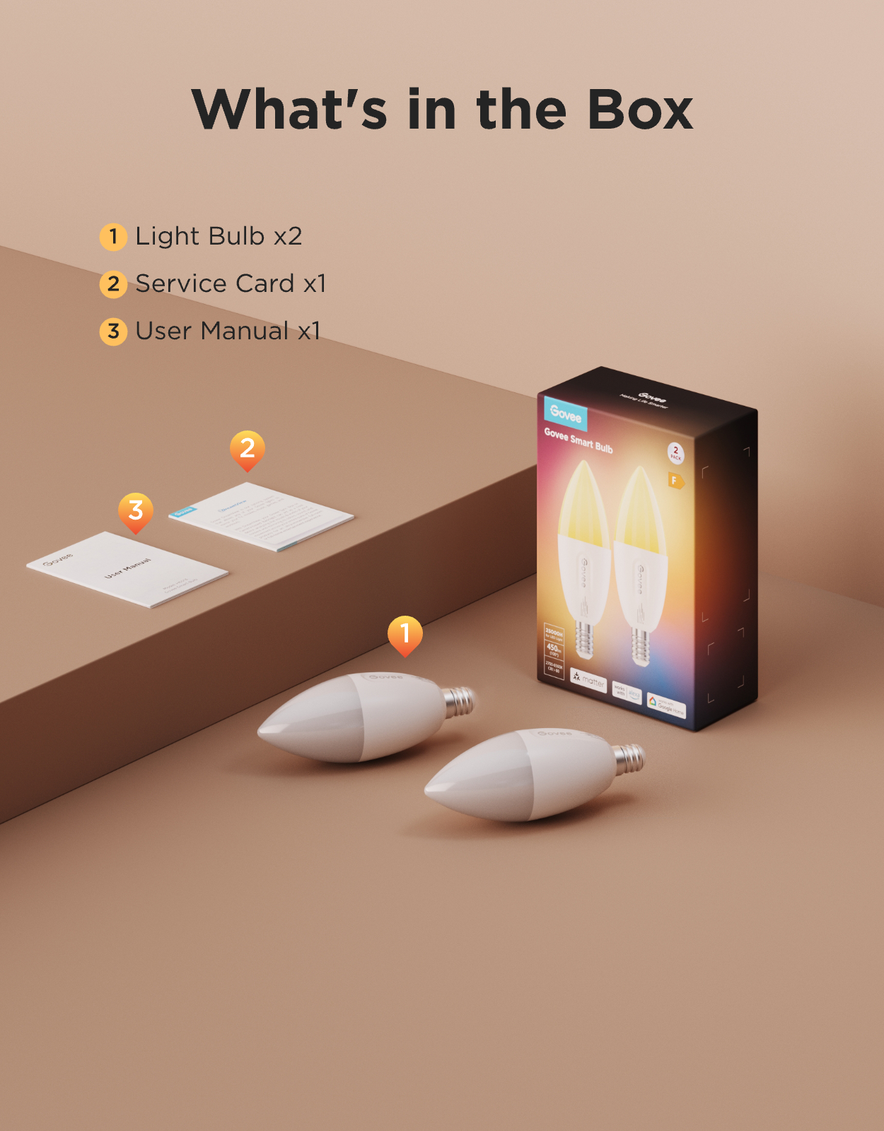 Govee E12 Smart Candle Light Bulbs [Special Sale]