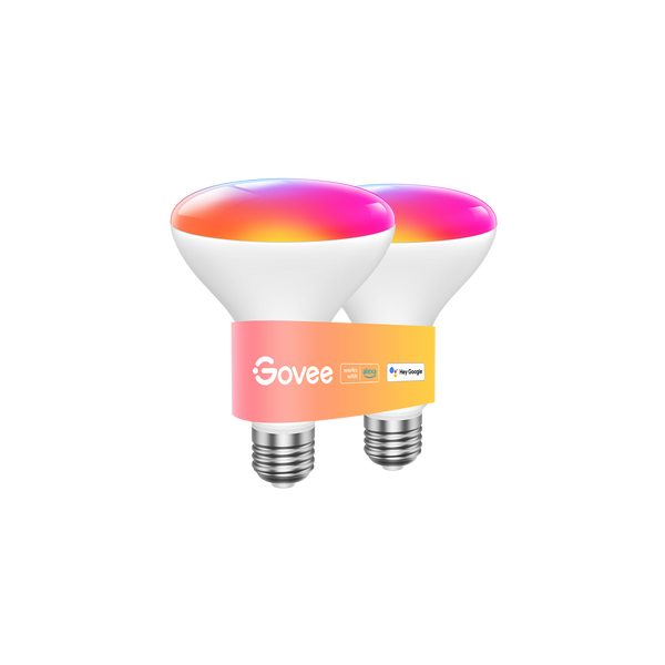 Govee BR30 Smart RGBWW Bulbs E26 1200lm
