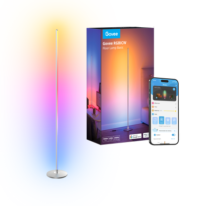 Refurbished Govee RGBICW Smart Floor Lamp Basic